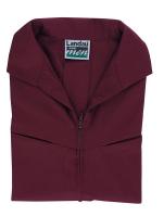6DTK0 Lab Jacket, L, Wine, 32 In. L
