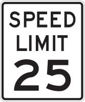 6DUY1 Traffic Sign, 24 x 18In, BK/WHT, DMD GR AL
