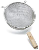 6DVU4 Double Mesh Strainer, Dia. 10 1/4 In