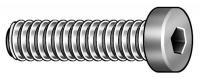 6EA40 Skt Cap Screw, Low, M3x0.50x8, Pk100