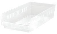 6ECF0 Clear-View Bin, H 4 x W 6-5/8 x D 17-7/8