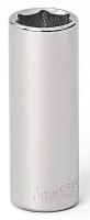 6EDH4 Socket, Deep, 1/4 Dr, 6 Pt, 13mm, Chrome