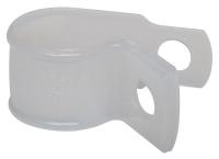 6EEF0 Cable Clamp, 0.86x0.37 In, PK100