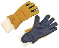 6EFC8 Firefighters Gloves, XL, Kangaroo, PR