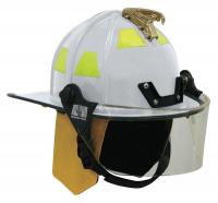 6EFE7 Fire Helmet, White, Traditional