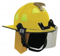 6EFE9 Fire Helmet, Yellow, Traditional