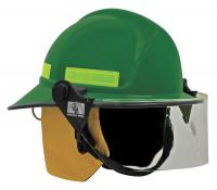 6EFF9 Fire Helmet, Green, Modern