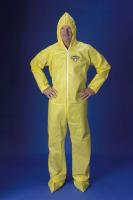 6EHG1 Hooded ChemMax(R) 1, Yellow, Boots, 2XL