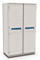 6EJJ7 Tall Cabinet, Polymer, Light Taupe