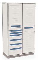 6EJJ9 Tall Cabinet, Polymer, Ligth Taupe
