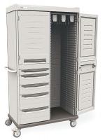 6EJK1 Catheter Storage Cart, polymer, Lt.Taupe