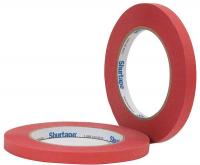 24K319 Masking Tape, Red, Dia., PK72