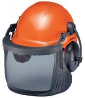 6ENR7 Hard Hat, 6-Pt Pin Lock, 24 NRR Muffs