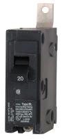 6EUZ7 Circuit Breaker, HBL, 1P, 20A, 120VAC
