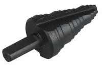 6EXN5 Step Drill Bit, 10 Hole, 1/4 to 1-3/8 In