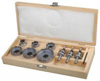 6EXN7 Hole Cutter Kit, Carbide, 9 Pc