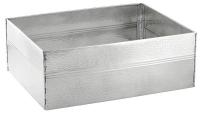 6EYX7 Tote Box Frame, Stainless Steel