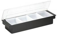 6EZT4 Condiment Holder, 4 Compartment