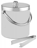 6EZT9 Double Wall Ice Bucket w Tongs