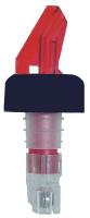 6EZV8 Twelve-Piece Pourer Set, Clear, PK12