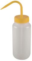 6FAU4 Wash Bottle, LDPE, Yellow, 8 oz.