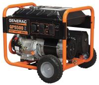 6FDK7 Portable Generator, Rated Watts5500, 389cc