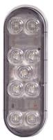 6FDW0 Back Up Light, 9 LED, 6x3In, Oval, White