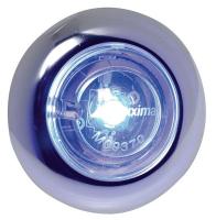 6FDW3 LED Micro Strobe, Blue, 1 Inch Round