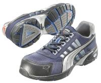 6FED6 Athletic Work Shoes, Comp, Mn, 10, Blue, 1PR