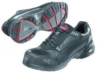 6FEG5 Athletic Work Shoes, Comp, Mn, 12, Blk, 1PR
