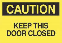 6FF95 Caution Sign, 7 x 10In, BK/YEL, ENG, Text