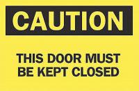 6FG05 Caution Sign, 7 x 10In, BK/YEL, ENG, Text