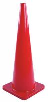 6FGZ9 Traffic Cone, 36In, Fluorescent Red/Orange