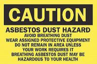 6FM07 Caution Sign, 7 x 10In, BK/YEL, ENG, Text