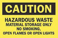 6FM17 No Smoking Sign, 10 x 14In, BK/YEL, ENG
