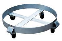 6FVH6 Drum Dolly, 800 lb., 6-1/2 In H, 55 gal.