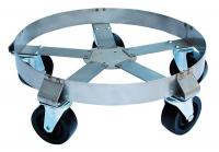 6FVJ0 Drum Dolly, 1100 lb., 8-3/4 In H, 55 gal.