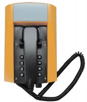 6FWD9 Weatherproof Industrial Telephone, Yellow