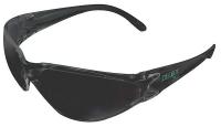 6FWH5 Safety Glasses, Gray, Scratch-Resistant