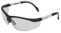 6FWH6 Safety Glasses, Clear, Scratch-Resistant