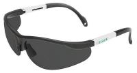 6FWH7 Safety Glasses, Gray, Scratch-Resistant