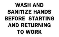 6FX21 Caution Sign, 7 x 10In, BK/WHT, ENG, Text