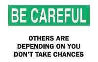 6FX77 Safety Sign 7&quot; X 10&quot;