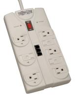 6FXP4 Surge, TAA, 8 Outlet, 8 Ft Cord, RJ11