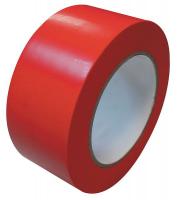 6FXW1 Marking Tape, Roll, 2In W, 108 ft.L, Red