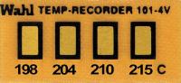 6FYK4 Non-Rev Temp Indicator, Kapton, PK10