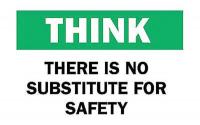 6FZ21 Safety Sign 10&quot; X 14&quot;