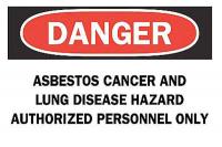 6G627 Danger Sign, 18 x 24In, R and BK/WHT, ENG