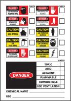 6G969 RTK Pictogram Label, 5 In. H, 3 In. W, PK50