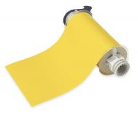 5RW27 Tape, Yellow, 6 In. W, 50 ft. L
